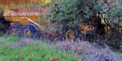 
Pencarn Lane, Newport, earth-moving machines, July 2008